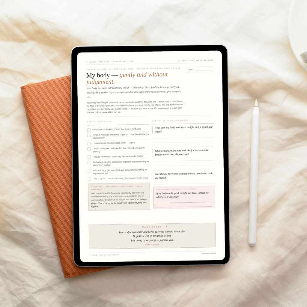 Mama Reset Journal